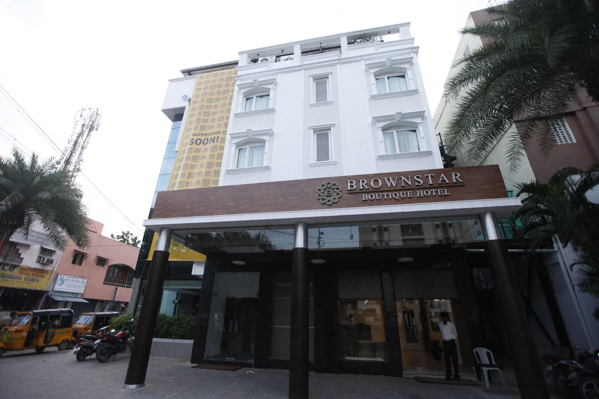 Brownstar Boutique Hotel Chennai Exterior foto